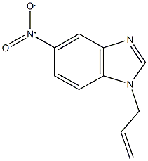 1-allyl-5-nitro-1H-benzimidazole Struktur