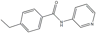 4-ethyl-N-(3-pyridinyl)benzamide Struktur