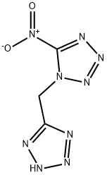 5-nitro-1-(1H-tetraazol-5-ylmethyl)-1H-tetraazole Struktur