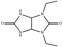 1,3-diethyltetrahydroimidazo[4,5-d]imidazole-2,5(1H,3H)-dione Struktur