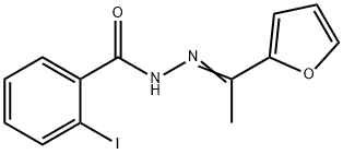 N'-[1-(2-furyl)ethylidene]-2-iodobenzohydrazide Struktur