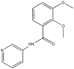 2,3-dimethoxy-N-(3-pyridinyl)benzamide Struktur