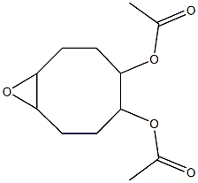 5-(acetyloxy)-9-oxabicyclo[6.1.0]non-4-yl acetate Struktur