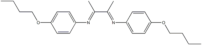 N-(4-butoxyphenyl)-N-{2-[(4-butoxyphenyl)imino]-1-methylpropylidene}amine Struktur