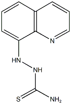 2-(8-quinolinyl)hydrazinecarbothioamide Struktur