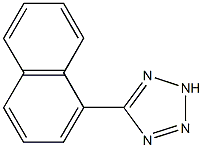 5-(1-naphthyl)-2H-tetraazole Struktur