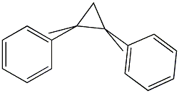 (1,2-dimethyl-2-phenylcyclopropyl)benzene Struktur