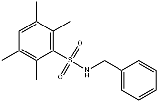 N-benzyl-2,3,5,6-tetramethylbenzenesulfonamide Struktur