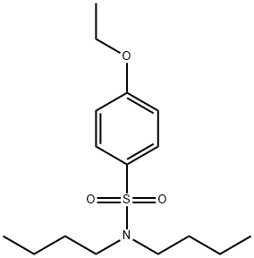 N,N-dibutyl-4-ethoxybenzenesulfonamide Struktur