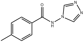 4-methyl-N-(4H-1,2,4-triazol-4-yl)benzamide Struktur