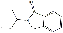 2-sec-butyl-1-isoindolinimine Struktur