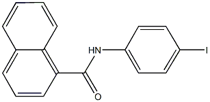 N-(4-iodophenyl)-1-naphthamide Struktur