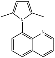 8-(2,5-dimethyl-1H-pyrrol-1-yl)quinoline Struktur