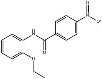 N-(2-ethoxyphenyl)-4-nitrobenzamide Struktur