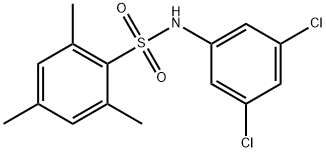 N-(3,5-dichlorophenyl)-2,4,6-trimethylbenzenesulfonamide Struktur