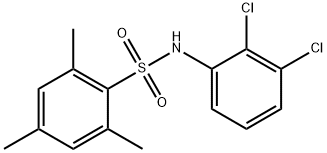 N-(2,3-dichlorophenyl)-2,4,6-trimethylbenzenesulfonamide Struktur