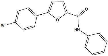 5-(4-bromophenyl)-N-phenyl-2-furamide Struktur