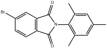 5-bromo-2-mesityl-1H-isoindole-1,3(2H)-dione Struktur