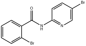 2-bromo-N-(5-bromo-2-pyridinyl)benzamide Struktur