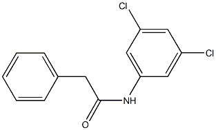 N-(3,5-dichlorophenyl)-2-phenylacetamide Struktur