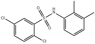 2,5-dichloro-N-(2,3-dimethylphenyl)benzenesulfonamide Struktur