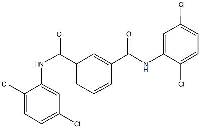 N~1~,N~3~-bis(2,5-dichlorophenyl)isophthalamide Struktur