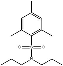 2,4,6-trimethyl-N,N-dipropylbenzenesulfonamide Struktur