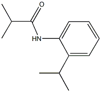 N-(2-isopropylphenyl)-2-methylpropanamide Struktur