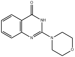 2-(4-morpholinyl)-4(3H)-quinazolinone Struktur