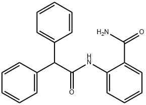 2-[(diphenylacetyl)amino]benzamide Struktur