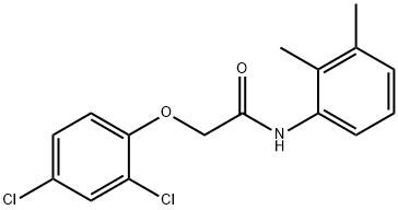 2-(2,4-dichlorophenoxy)-N-(2,3-dimethylphenyl)acetamide Struktur