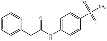 N-[4-(aminosulfonyl)phenyl]-2-phenylacetamide Struktur