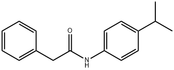 N-(4-isopropylphenyl)-2-phenylacetamide Struktur