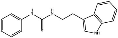 N-[2-(1H-indol-3-yl)ethyl]-N'-phenylthiourea Struktur