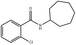 2-chloro-N-cycloheptylbenzamide Struktur