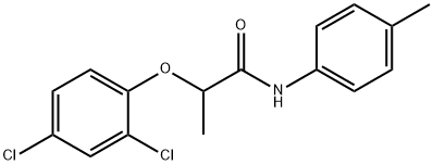 2-(2,4-dichlorophenoxy)-N-(4-methylphenyl)propanamide Struktur