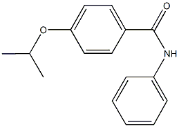 4-isopropoxy-N-phenylbenzamide Struktur