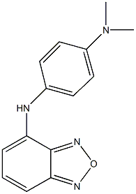 N-(2,1,3-benzoxadiazol-4-yl)-N-[4-(dimethylamino)phenyl]amine Struktur