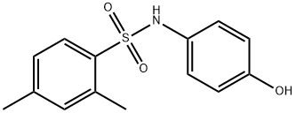 N-(4-hydroxyphenyl)-2,4-dimethylbenzenesulfonamide Struktur