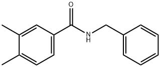 N-benzyl-3,4-dimethylbenzamide Struktur