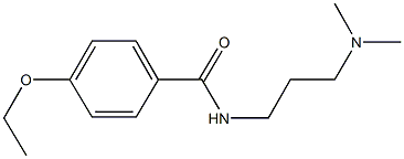 N-[3-(dimethylamino)propyl]-4-ethoxybenzamide Struktur