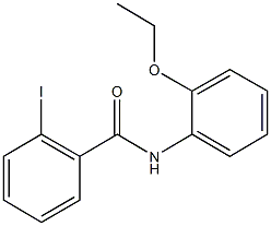 N-(2-ethoxyphenyl)-2-iodobenzamide Struktur