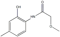 N-(2-hydroxy-4-methylphenyl)-2-methoxyacetamide Struktur