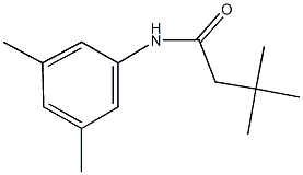 N-(3,5-dimethylphenyl)-3,3-dimethylbutanamide Struktur