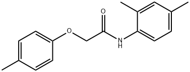 N-(2,4-dimethylphenyl)-2-(4-methylphenoxy)acetamide Struktur