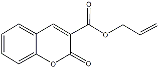 allyl 2-oxo-2H-chromene-3-carboxylate Struktur