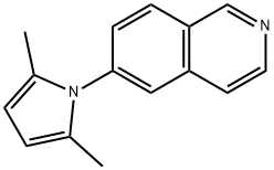 6-(2,5-dimethyl-1H-pyrrol-1-yl)isoquinoline Struktur