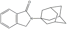 2-(1-adamantyl)-1-isoindolinone Struktur