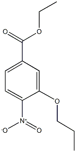 ethyl 4-nitro-3-propoxybenzoate Struktur