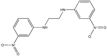 N~1~,N~2~-bis(3-nitrophenyl)-1,2-ethanediamine Struktur